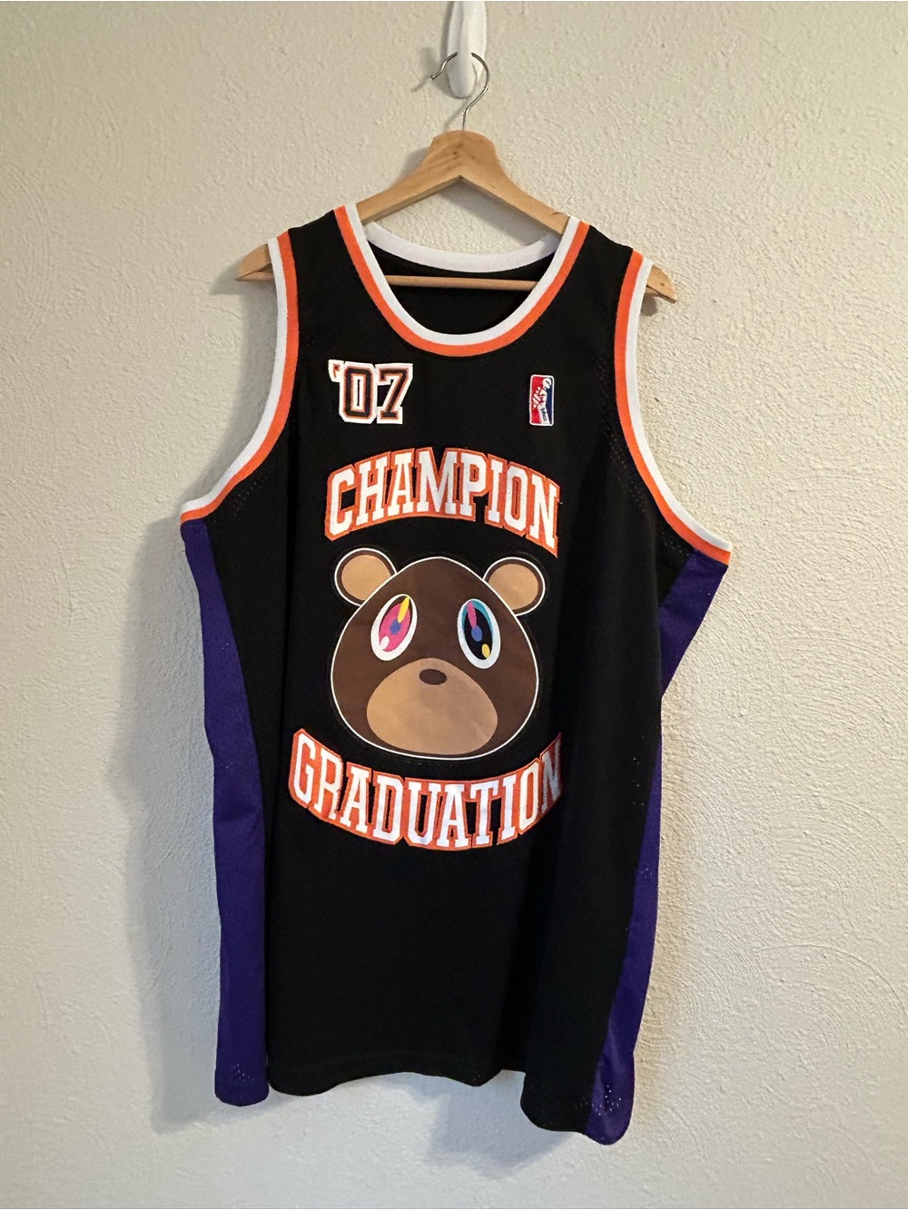 KANYE WEST Champion Graduation Basketball Jersey '07 YE Rap Hip Hop Men’s 3XL